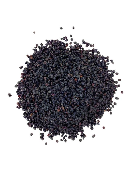 OUT OF STOCK UNTIL NOV: USDA Certified Organic Dried Elderberries Bulk - 20lbs Bag (Sambucus Nigra - Black Elderberry)