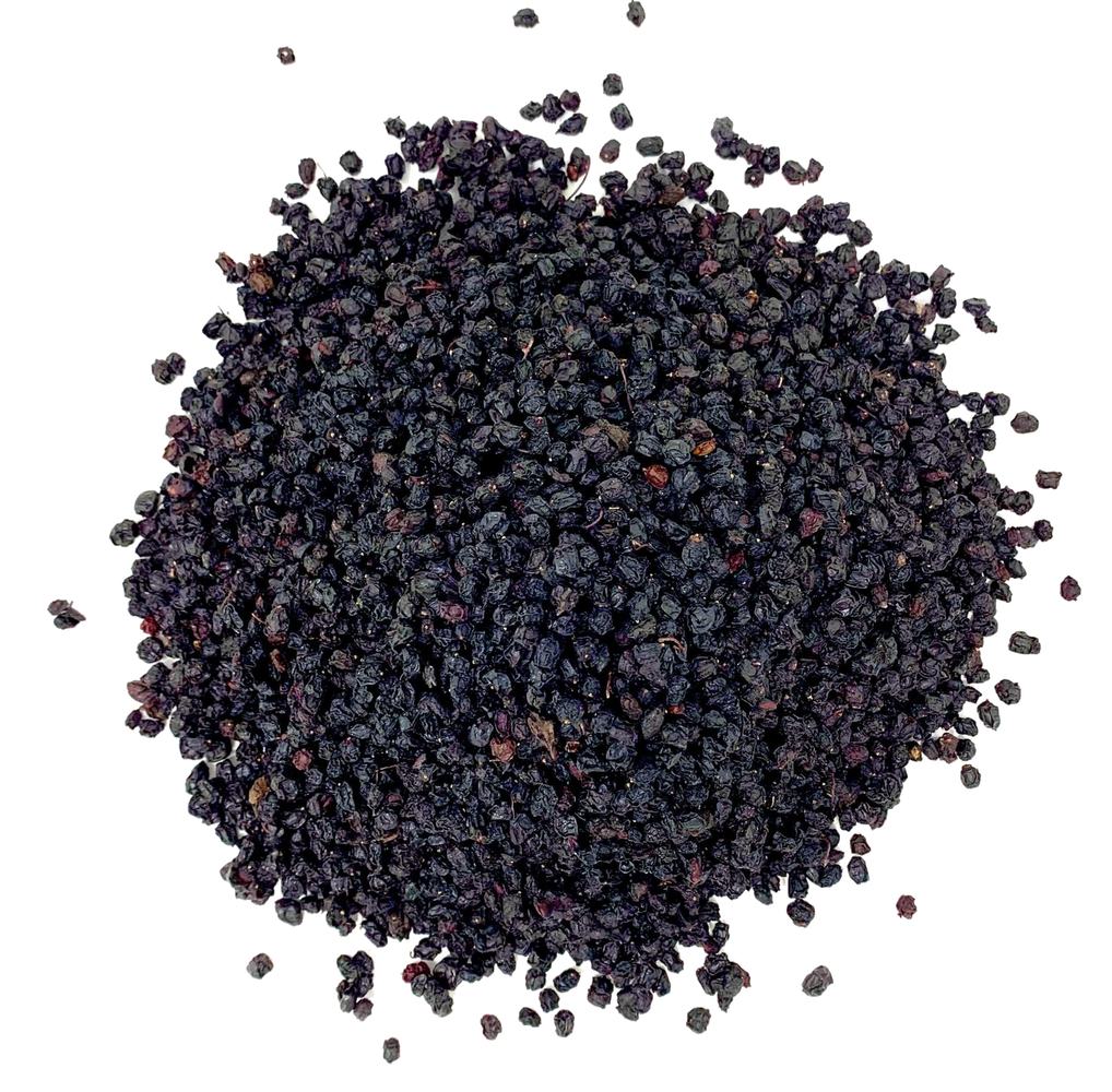 USDA-Certified Organic Dried Elderberries for Wholesale Production
