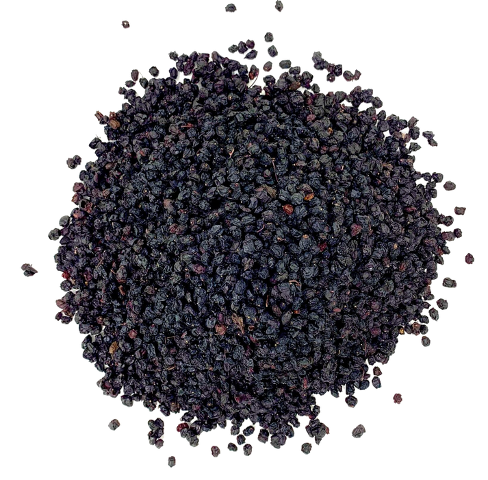 USDA-Certified Organic Dried Elderberries for Wholesale Production